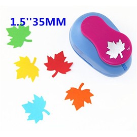 CADY Crafts Punch 1.5-Inch Paper Punches Craft Punches Leaf