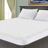 Superior Mattress Protector, Waterproof Backing, Soft Cotton Terry, Lightweight, Breathable,