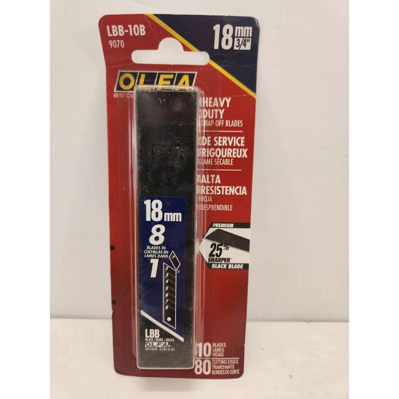 Olfa - LBB-10B - Straight Snap Of Blade 6.25" -
