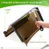 HECASA Tinted Folding Windscreen Compatible with 2017-UP Yamaha G29 DRIVE