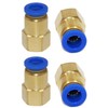 Pneumatic Push-in Fitting with Internal Thread G 1/8 Inch to