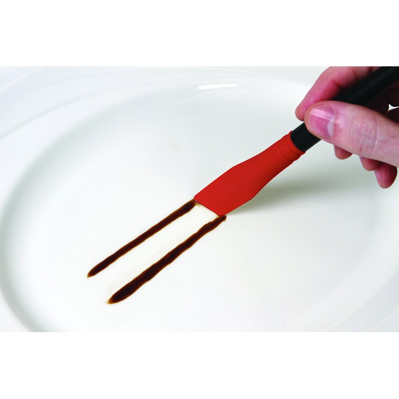 Mercer Culinary Silicone 60 Degree Angle Plating Brush