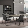 UOCFYK PU Leather Conference Room Chair, Tall Back Chairs with