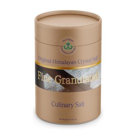 Original Himalayan Salt Crystal - Fine Granulated 2.2lb (1kg) Culinary Salt for Cooking, Food Preparation and Health with 84 Trace Minerals