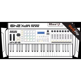 StyleFlip Skins Akai MPK 249 Skin | Color White | Protective Decal | StyleFlip Skins