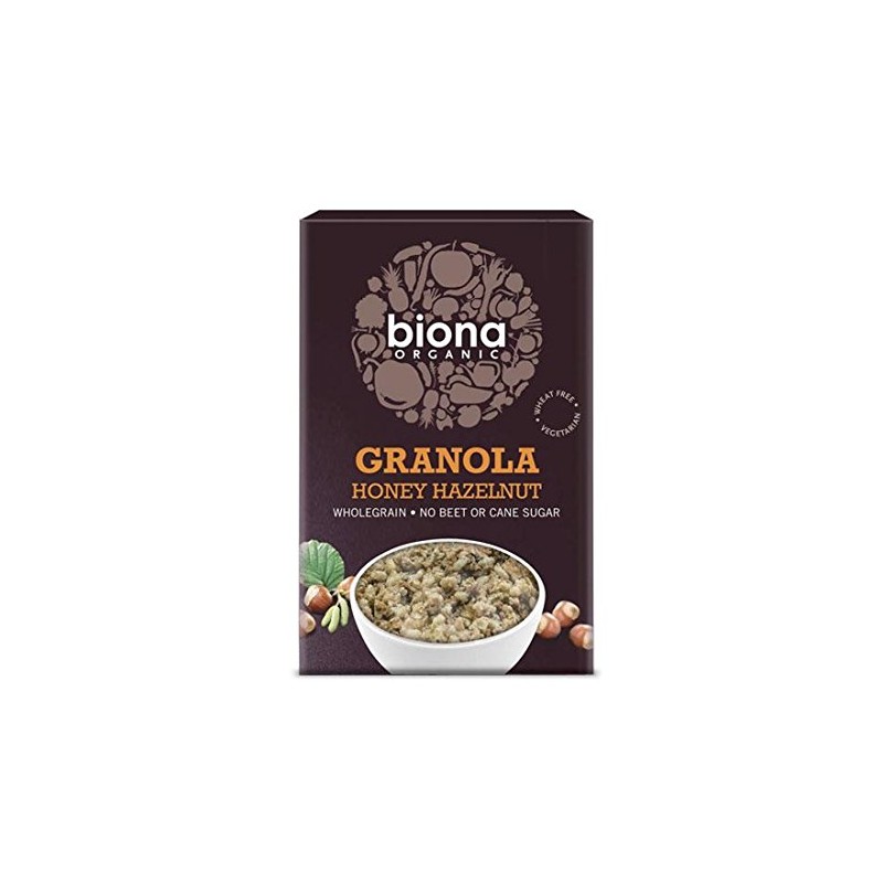 Biona | Honey Hazel Granola - Organic | 5 x