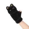IBLUELOVER Women Girls Knitted Cute Cat Convertible Fingerless Gloves Winter