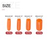 sourcing map sourcing map 40pcs Round Rubber End Caps Protective