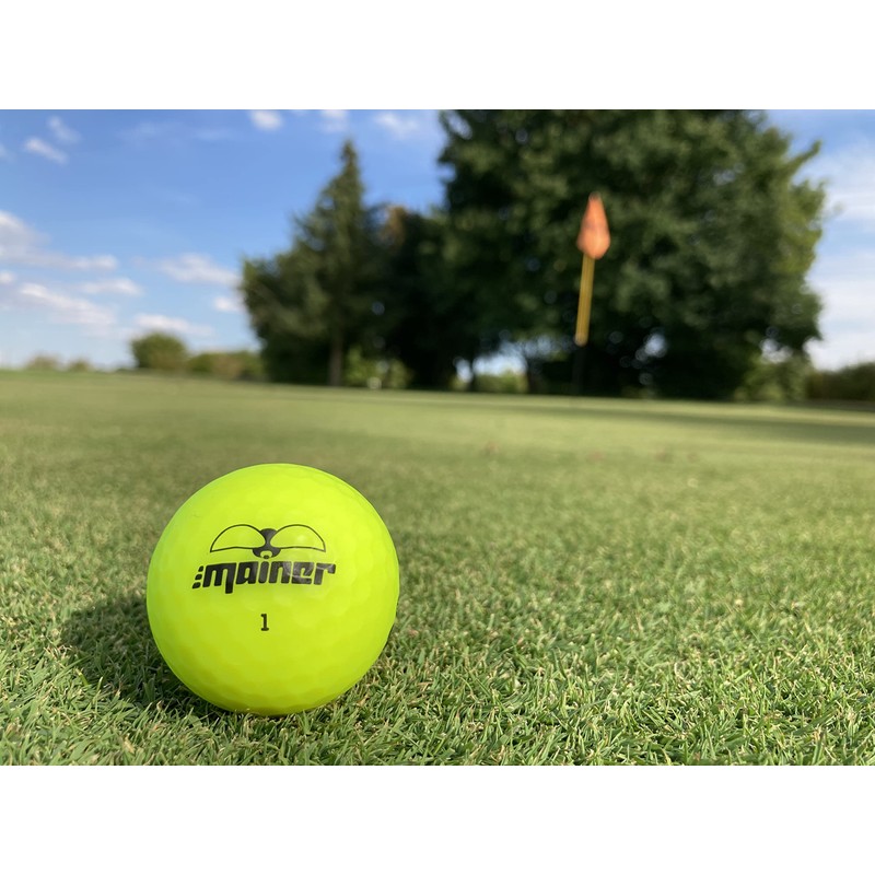 Emainer emoG Golf Ball, 3 Soft Golf Balls with Maximum