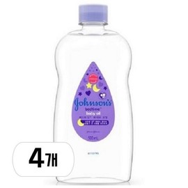 Johnson's Baby Bedtime Baby Oil 500ml x 4 / 존슨즈베이비 베드타임 베이비 오일 500ml 4개