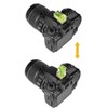Camera Spirit Level 2-Axis Bubble Hot Shoe Flash Hot Shoe,