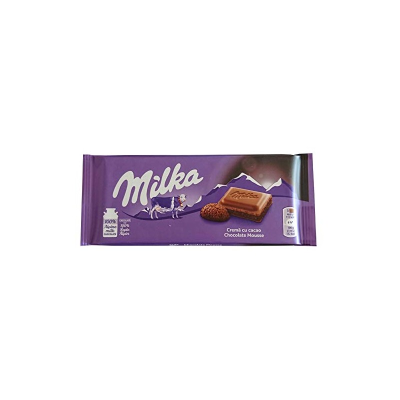 Milka Mousse Chocolate, 100 g