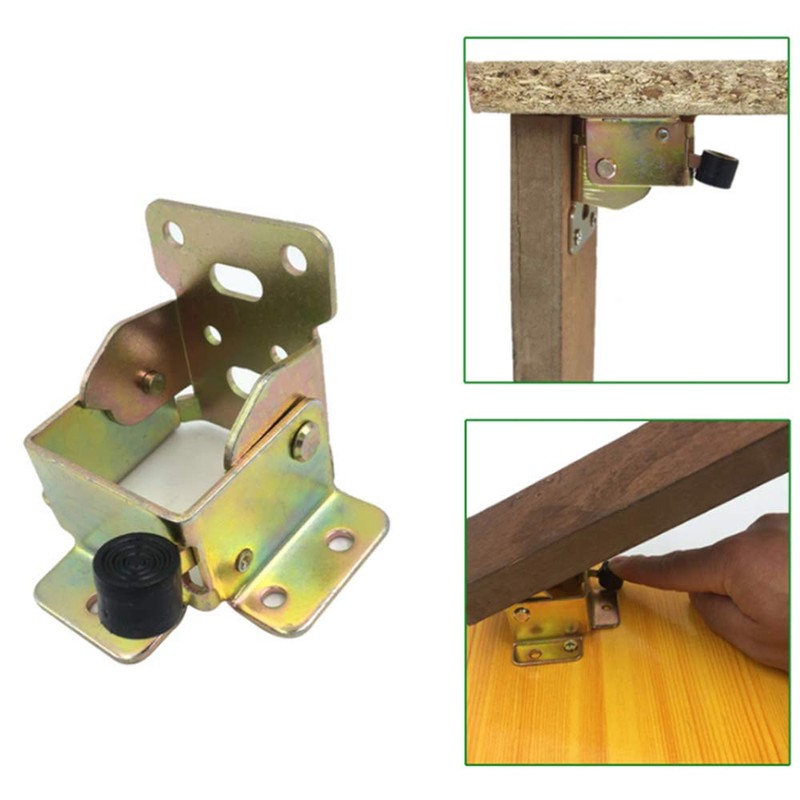 WANLIAN [Pack of 2] 90 Degree Self-Locking Folding Table Leg