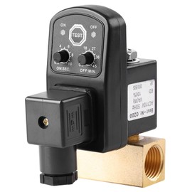 DN15 Automatic Electronic Timed Drain Valve Condensate Drain Valve for Air Compressor Condensate Management(AC110V)