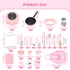 Gotoofun Kids Cooking Set Real for Beginners, 28PCS Mini Kitchen