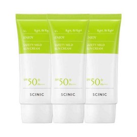 Scynic SCINIC Enjoy Safety Mild Sun Cream SPF50+ PA++++, 50g, 3 pieces / 싸이닉 엔조이 세이프티 마일드 선크림 SPF50+ PA++++, 50g, 3개