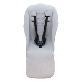JYOKO Kids Pushchair Seat Cover Compatible with Uppababy Vista / 100% Cotton / Foam Made from and Technical 3D Air Comfort (Grey Stone)