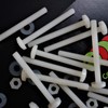 50 x Nylon Flat Head Cross Head Plastic Machine Screws