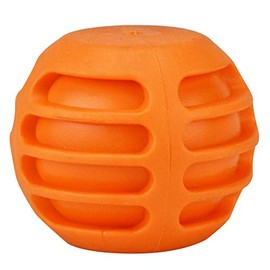 Fancy Pets Juguete Pelota Acanalada de Caucho para Perros Cachorros y Raza Pequeña 6.5 cm Extra Chico, Colores Surtidos