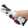 Ledernähmaschine, Leichte und robuste Mini-Nähmaschine Handnähmaschine mit Einfädler für die