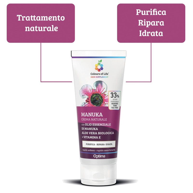 Optima Naturals Colours Of Life Manuka Cream 33% Versatile Skin