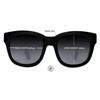 Gafas de sol Bifocal Reader Marlene Dietrich de lectura negro