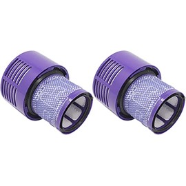 HEPA FILTER Replacement 969082-01 Compatible with DYSON Cyclone V10 Absolute - Animal - Motorhead - Total Clean - SV12 SV27 (2 Pack)