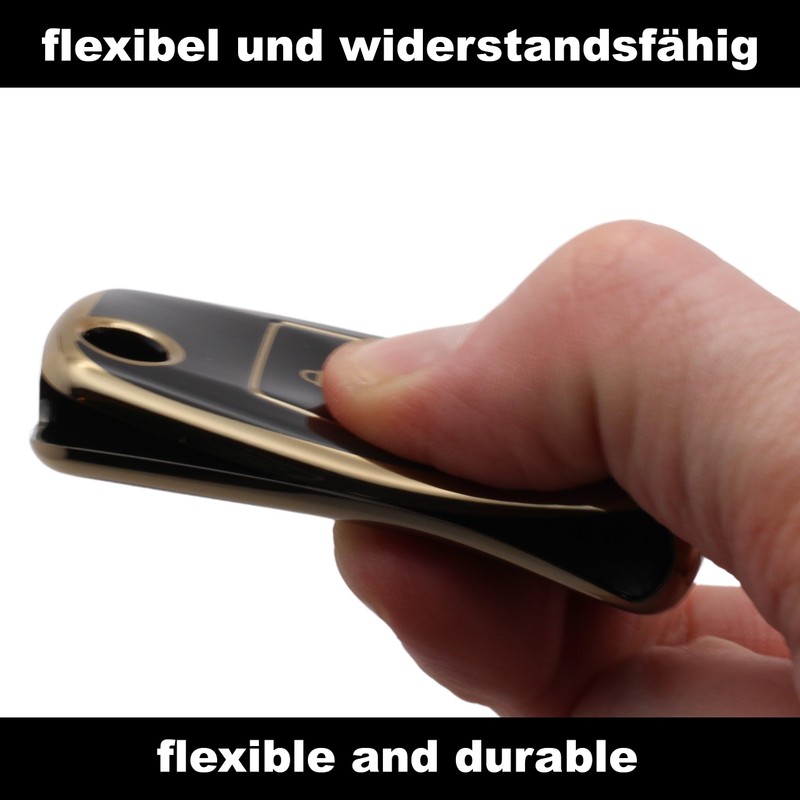 FOAMO Car Key Case Compatible with VW Golf 6, Seat,