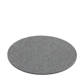 Hey Sign Round Coaster, Approx. 30 cm, Anthracite 01, Thickness 5