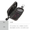 MOTOR KANTO Smart Key Case, Genuine Leather, 6 Hooks, Men's,