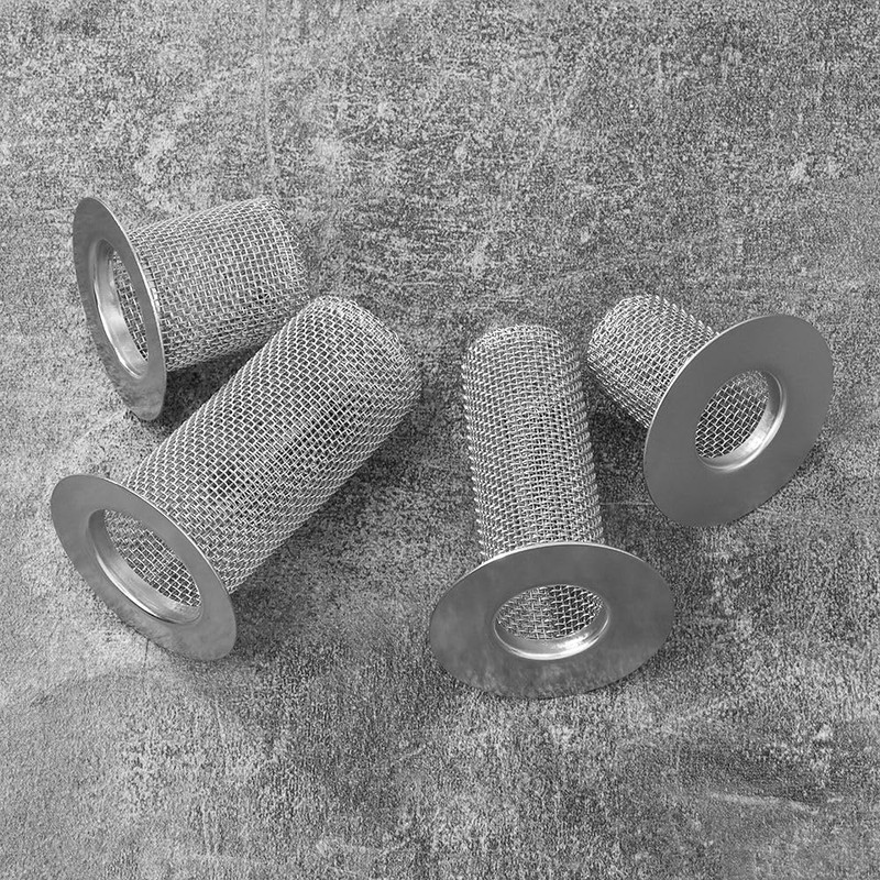 UtySty 2 Pack Hair Catcher Sink Drain Filter Stainless Steel