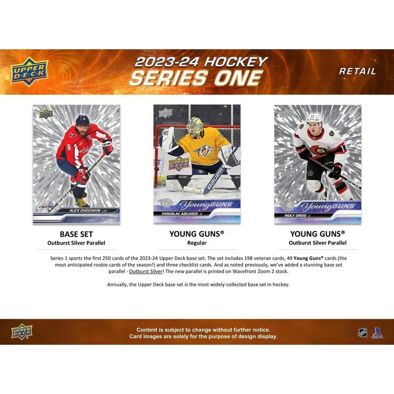 2023-24 Upper Deck Series 1 Hockey Blaster Box - 4