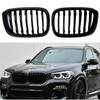 Black Performance Style Kidney Grille Compatible with X3 X4 2018-2021