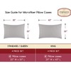 Mellanni Pillow Cases Set - 4 PC Iconic Collection Pillowcases