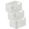 Rotho, Set of 3 Storage Baskets, 2 Litres