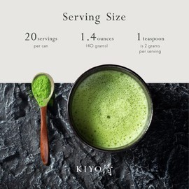 Kiyo Matcha Classic Grade - Ceremonial Uji Green Tea Powder