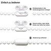 Roller Blind Chain, 10 Metres White Pearl Chain Replacement Part,