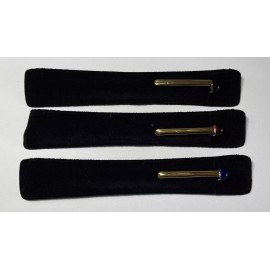 Unbranded 3 PIECES DEPARTMENT OF STATE METAL BALLPOINT PEN WITH BLACK POUCH (BP-6020)