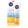 Protector Solar Facial NIVEA SUN Control Brillo Tono Claro, Cobertura