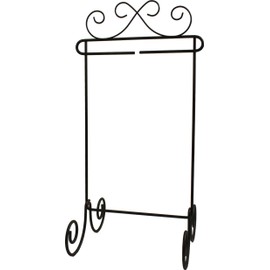 Ackfeld Manufacturing 87757 Scroll Single Stand Silver, 6" x 12"