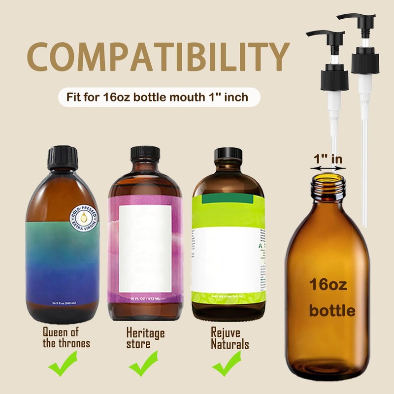 Oxyooh 2 Pack Pump Dispenser Compatible with Queen of Thrones