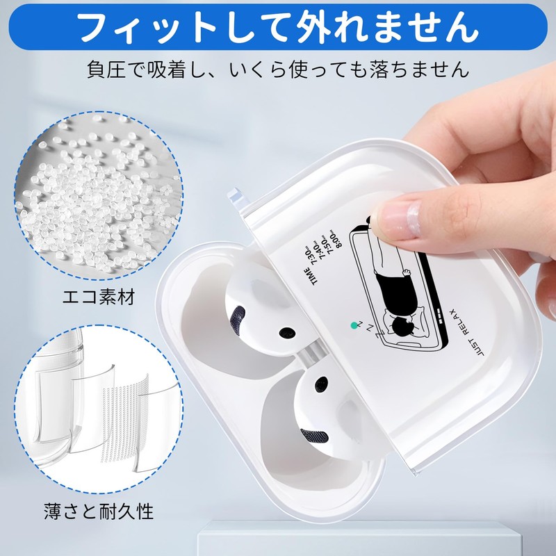 AirPods 4 Case (2024 Model), Clear, Stylish, Funny, Cute, AirPods