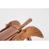 YCCUZA Bathroom Sink Faucet Swan Antique Copper Single Handle One