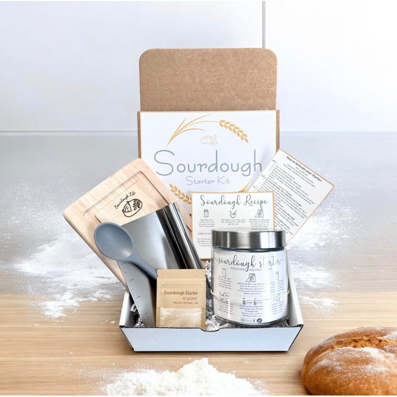 Sourdough Starter Kit - Dehydrated Sourdough Starter - Bread Making