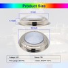 Vcanuplms Marine Boat Dome Lights, 7 Inch RGBW LED Cabin