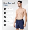 DAVID ARCHY Mens Boxer Shorts Underwear Quick Dry Breathable Mens