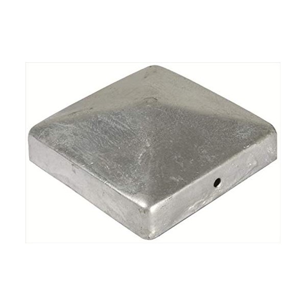 Post Cap Fence Cap Cover Cap Pyramid Galvanised 91 x