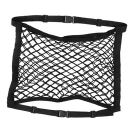 GRIRIW Car Seat Organizer Double Layer Hanging Car Organizer Net Pocket for Front Seat Storage Versatile Automotive Cargo Net Easy Installation for Vehicles