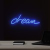 LED Dream Neon Lighted Wall Sign - 17" - Blue
