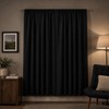 TECOR Cortina Blackout 2 Paneles 90x160cm para Recámara o Decoración,